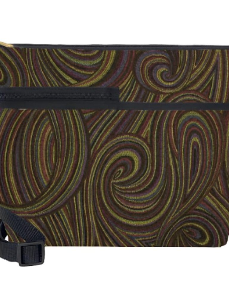 Women's Tapestry Bag Shoulder Handbag, Large Zipper Purse Handmade In The
